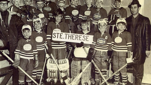 Le gars de la patinoire