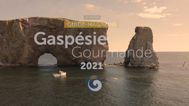 Guide magasine Gaspésie Gourmande